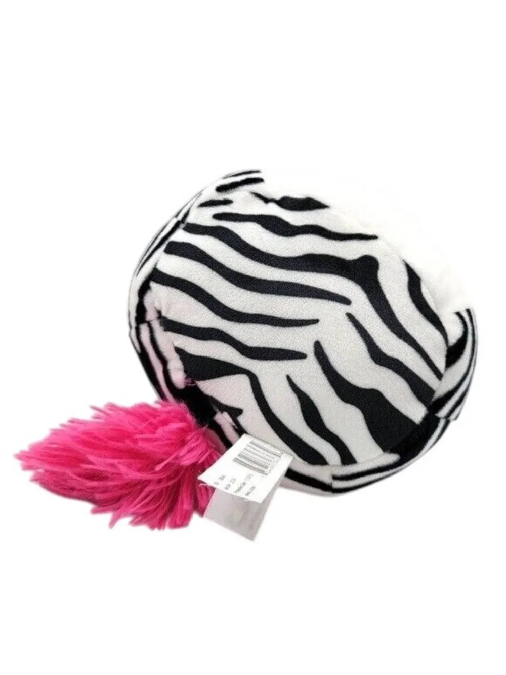 Squishmallows Tracey Mohawk Zebra Plush Black White 8